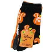 Wholesale - 3pk WOMEN MICKEY MOUSE GHOST HEAD CREW SOCKS SIZE 9-11 C/P 60, UPC: 300702415561
